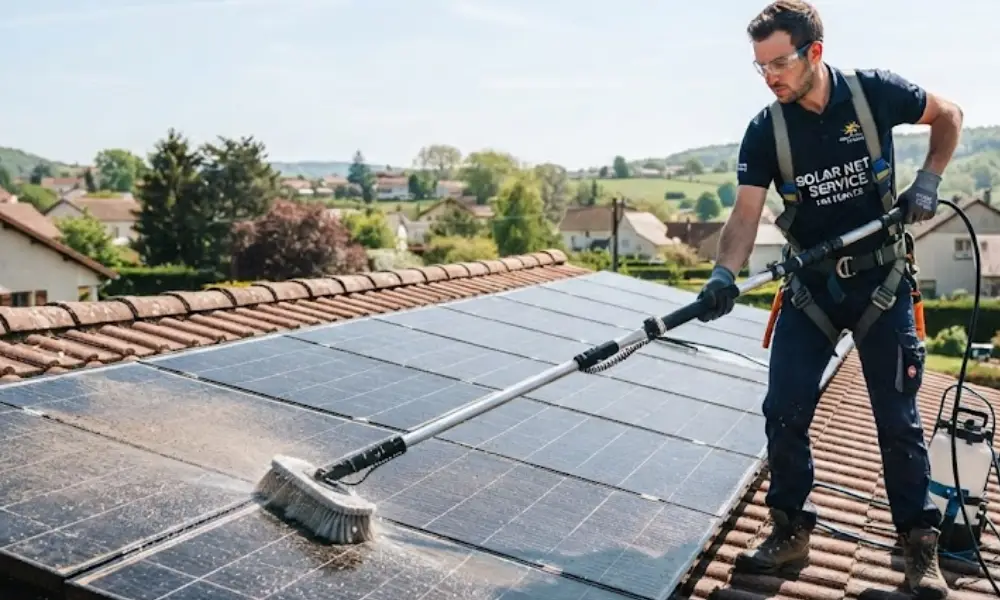 Entreprise nettoyage panneaux solaires Gironde